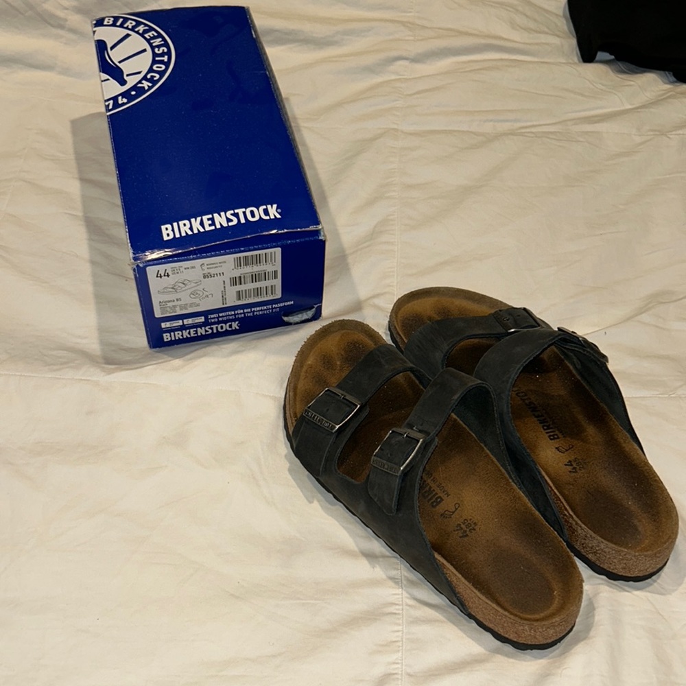 Birkenstock Arizona Size 44 Regular Classic Footbed Men’s 11-11.5 Oiled Leather